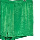 Abound  Shorts Women's L Green Elastic Waist High Rise Pull On Polyester New Photo 1