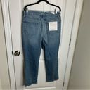 Good American  Good Vintage distressed straight leg jeans size 15 Photo 1