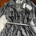 Joie  Manning Long Sleeve Dress NWT  Paisley Pattern Size Small Photo 5