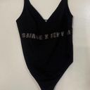 One Piece NEW! Savage x Fenty Black  logo banded Bodysuit plus size 3X Photo 2