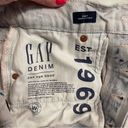 Gap  Cheeky Straight Jean Womens  2 26 Tie Dye High Rise Cropped Ankle Denim Raw Photo 11