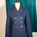 Banana Republic  Navy Blue Wool Blend Pea Coat  Size XS Photo 0