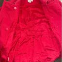 The Loft  Double Button Breasted Jacket/Blazer Long Sleeve Red L Photo 4