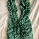 BCBGMAXAZRIA BCBG Ruffled Halter top  Photo 0