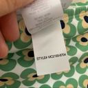 Modcloth NWOT  The Frankly High Waisted Bikini Bottoms Green Retro Daisy Print Photo 63