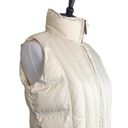 Woolrich Cream Lined Puffer Vest Quilted Outdoor Lined Women's Size Small S Photo 6