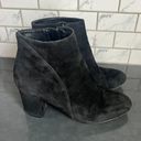 INC Black Suede Booties Photo 2