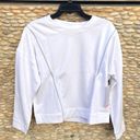 Lucky in Love  White ZIPS ARE SEALED Sweatshirt/Jacket. Size Small. NWT Photo 0