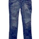 Antik Denim Y2K  EMBROIDERED BLUE JEAN PANTS 30 Photo 1