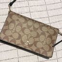 Coach Signature Canvas Crossbody Purse Photo 2