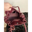 Furla  Genuine Leather Handbag dark red brown hobo Photo 5