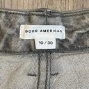 Good American NWT  Good Boy Straight Jeans in Washed Black - size 10/30 Photo 3