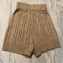 Jasmine  Cable Knit Shorts Sz Small Photo 2