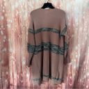 Dress Barn  Sunday Blush Striped Tiered Flyaway Cardigan Photo 7