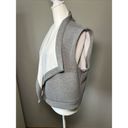 BCBGMAXAZRIA  Convertible Detachable Open Jacket Size Small Grey Casual Photo 12