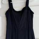 Nordstrom Row a Black Double Layer Flowy Romper/Jumpsuit Photo 3