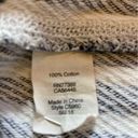 J.Crew  Navy and White Striped Cotton Hoodie Women’s size Medium Photo 6