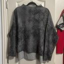 Pilcro  (Anthropologie) Gray Mock Neck 100% Cashmere Sweater Photo 0