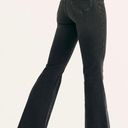 Lee x Free People High Rise Flare In Washed Black Size 27 Photo 0