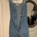 Urban Outfitters  Women's Blue Button down Jean Mini Dress size 6 Photo 2