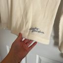 HARLEY DAVIDSON Cream Waffle Knit Size Large Long Sleeved Shirt Blue Photo 1