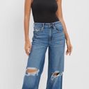 American Eagle Outfitters Super High-Rise Baggy Wide Leg Jeans Photo 0