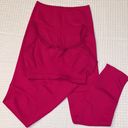 Free People NEW Set!  Crop Tank Top Sports Bra & Legging Hot Barbie Pink Size M/L Photo 12