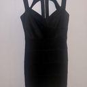 Walter Baker WALTER BY  Women’s Black Sleeveless Back Cut Out Bandage Mini Dress Photo 0