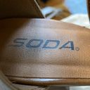 Soda New Open Toe Crisscross Straps High Heel Fashion Sandal Ankle Strap, size 8.5 Photo 9