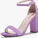 Lavender Heels Purple Size 7 Photo 0