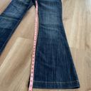 CAbi  Women’s Wide Leg Flare Denim Jeans Size 4 Vintage Style 881L RN 54077 Photo 6