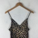 ALLSAINTS  Hera Leopard Print Satin Sleeveless Midi Slip Dress Medium Photo 12