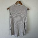 Sonoma ‎ | Black & White Stripped Tank Top Sz. L Photo 2