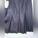 Jones New York Jones NY VINTAGE 100% Worsted Wool midnight Pleated Skirt sz 14 NWT Photo 2