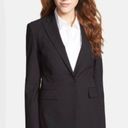 Hugo Boss  Juicy 4 Black Tailored Fitted Virgin Wool Blazer Size 2 Photo 0