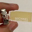 Michael Kors Silver-Tone Heart Eternity Ring Band Size 7 Photo 7