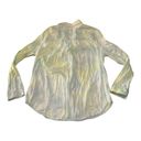 Pilcro  womens XL Anthropologie tye dye button up shirt casual cute long sleeve Photo 2