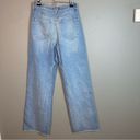 Veronica Beard NWT  Dylan inseam gusset jeans wide leg flare frayed hem size 28 Photo 5