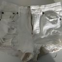 Aeropostale High Rise White Jean Shorts Photo 1