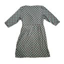 Suzi Chin for Maggy Boutique Gray Printed Dress Size 14 W Photo 2