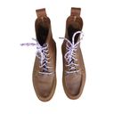 Krass&co Lanona Shoe  Tavern Boot 8" Brown Leather Moc Toe Boots  Women's Size 7.5 Photo 3