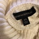 Banana Republic  extra small women’s, heavyweight white cowl neck boho sweater Photo 6