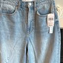 Tinseltown  High Rise Straight Leg Jeans Destroyed Womens 7 Photo 2