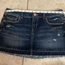 Aeropostale  Distressed Denim Mini Skirt Photo 6