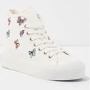 American Eagle AE Butterfly Canvas Platform Sneaker Photo 1