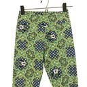 LuLaRoe  X Disney Green Minnie Mouse Casual Leggings Women Sz OS Photo 4