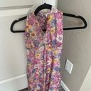 Pink Lily Floral Falter Mini Dress! NWOT!  Photo 2