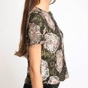 Endless Rose  Sequin and Mesh Floral Crop top Photo 6