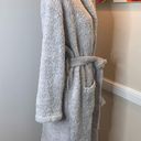 Barefoot Dreams  Unisex Long Wrap Cozy Robe, Color:Heather Ocean/White, Size:1 NE Photo 4