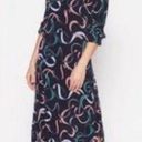 Equipment  Simone Maxi Silk Dress in Eclipse Ribbons Photo 0